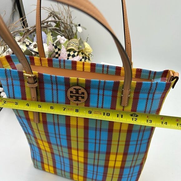 Women’s Tory Burch Ella large mesh market tote zipper closure - Picture 10 of 10